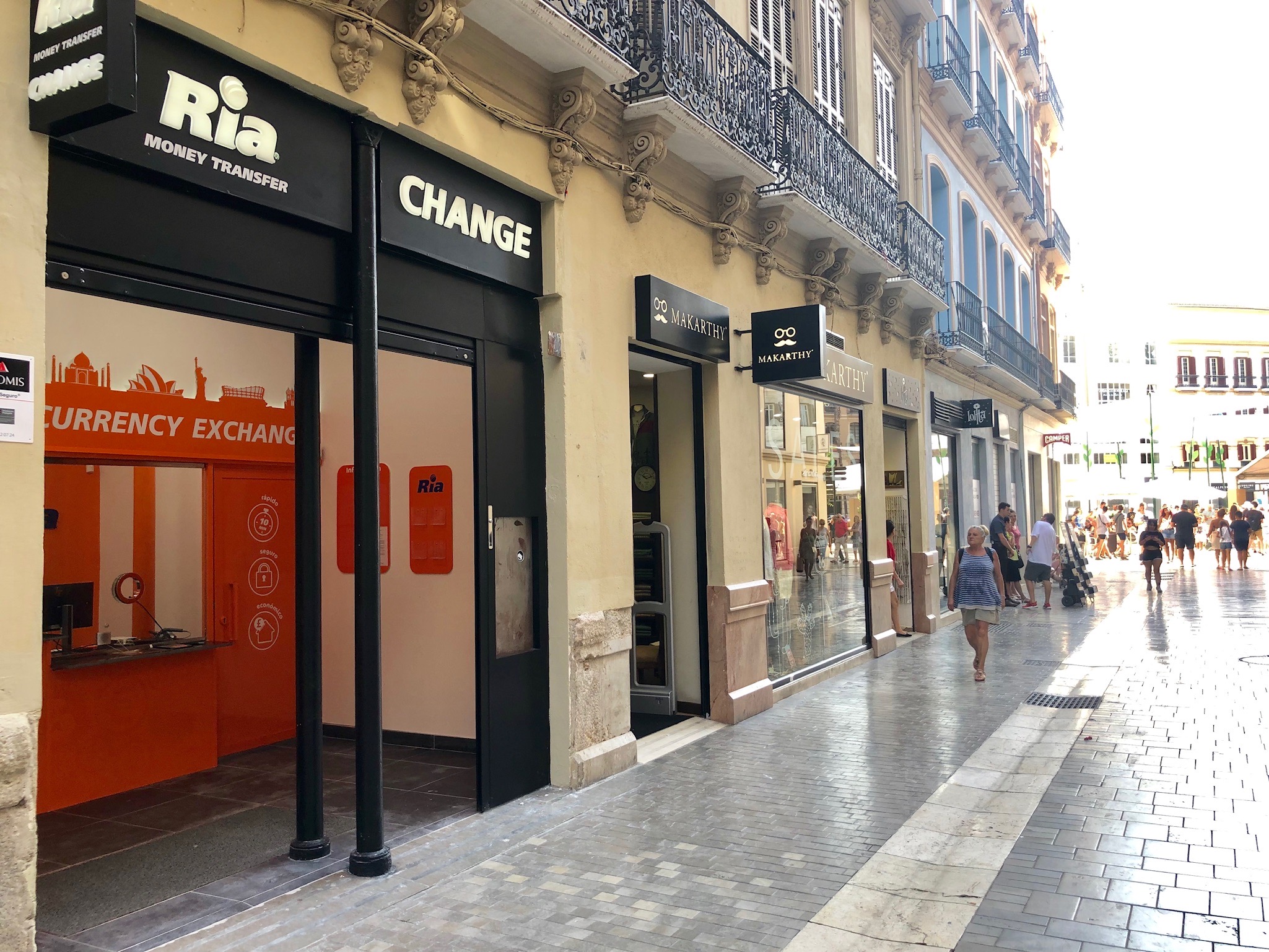 Ria Divisas abre su primer establecimiento comercial en Málaga