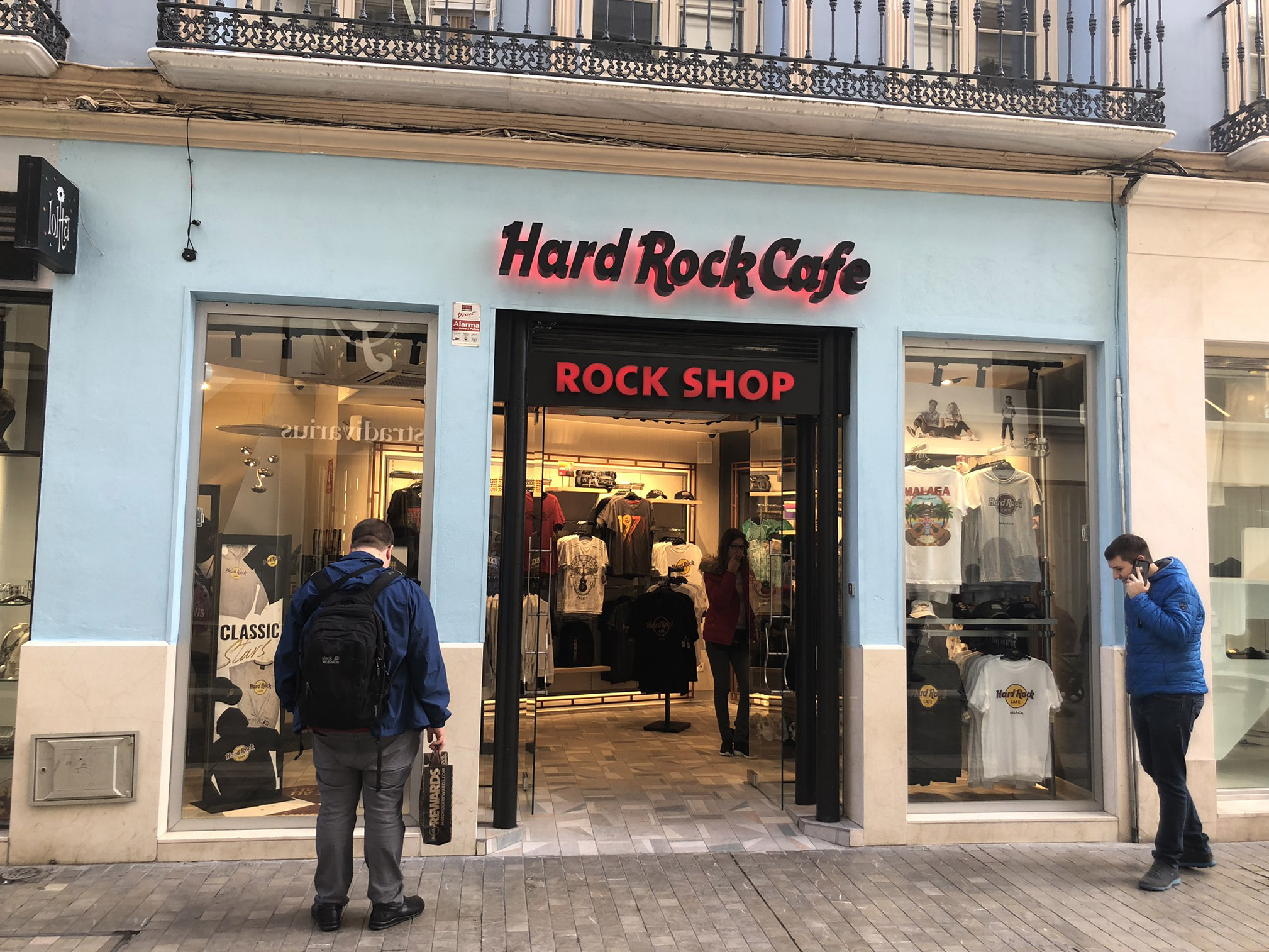 Nuevo establecimiento de Hard Rock Café en el centro de Málaga